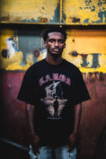 Load image into Gallery viewer, Black GABOS T-shirt, front
