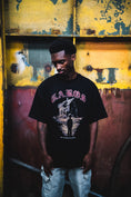 Load image into Gallery viewer, Black GABOS T-shirt, worn

